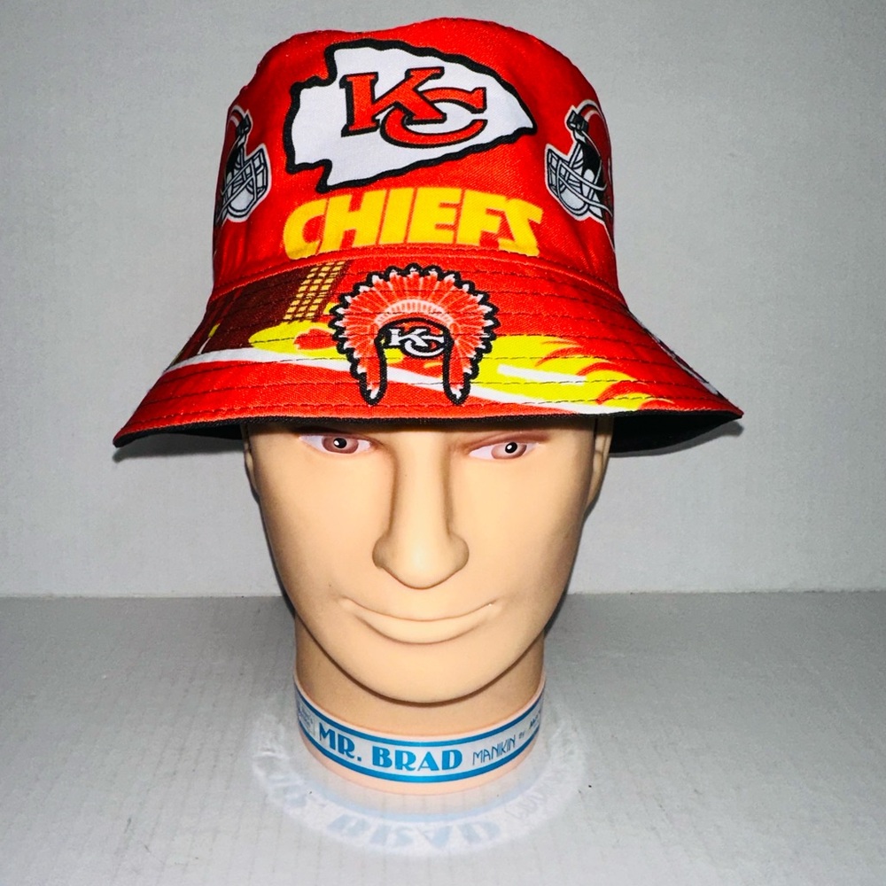 Kansas City Chiefs Custom Made Bucket Hat
